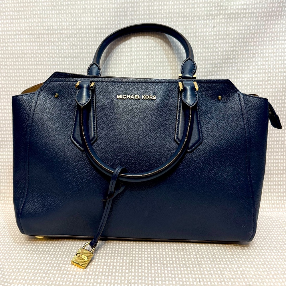 Michael Kors Saffiano Leather Satchel